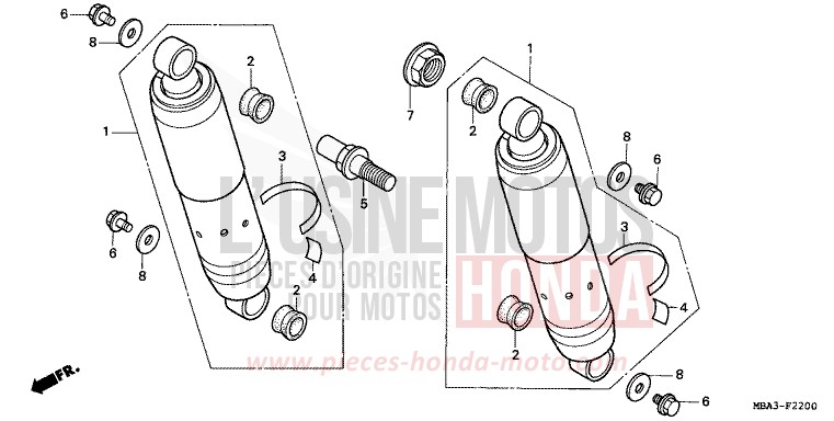 KISSEN, HINTEN von Shadow Aero PEARL PARAGON PURPLE (P20E) von 1998